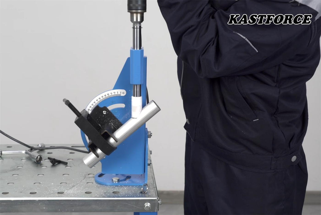 KASTFORCE KF5008 2 Inch Hole Saw Pipe Tube Notcher 60 Degree