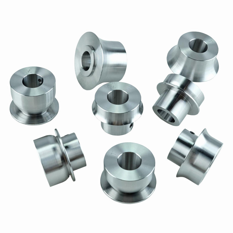 KASTFORCE KF5015 Bead Roller Radius Edge Die Set with 8 dies includes 5/16"-1/2" - 1" - 1 1/2" Radius Dies 22mm (0.866") shaft