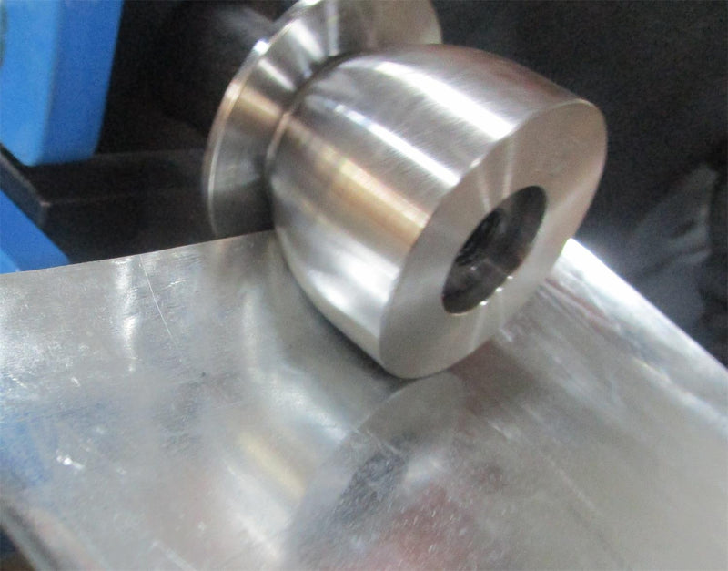 KASTFORCE KF5015 Bead Roller Radius Edge Die Set with 8 dies includes 5/16"-1/2" - 1" - 1 1/2" Radius Dies 22mm (0.866") shaft