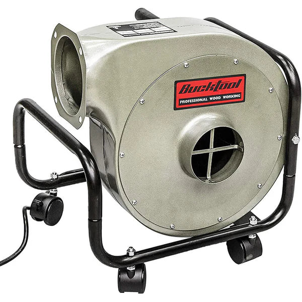 KF6107-DC550 BUCKTOOL 1HP 6.5AMP Wall-Mount Dust Collector