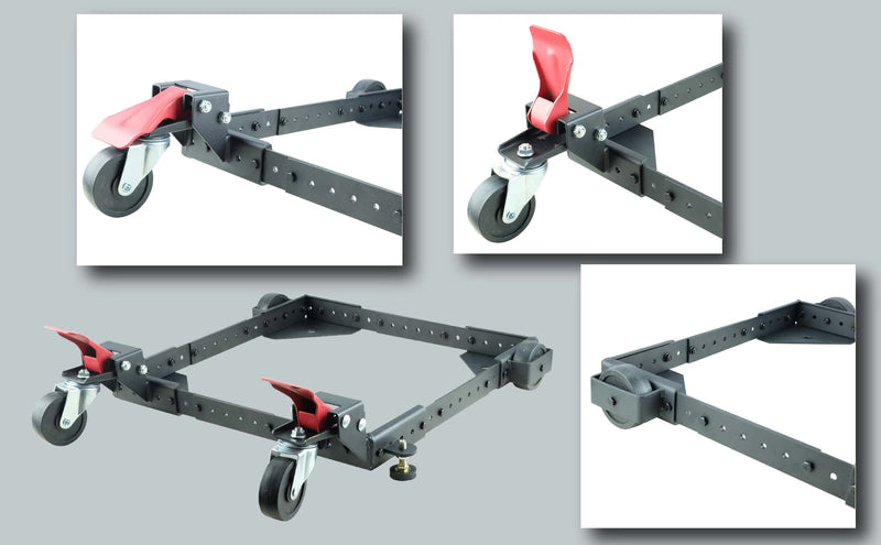 KASTFORCE KF2006 Universal Mobile Base up to 450lbs /200kg Loading Capacity Making Your Larger Tools and Machines Mobile in Workshop