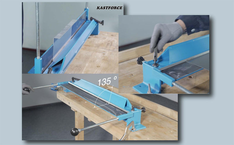 KASTFORCE KF5002 Steel Bending Brake Sheet Metal Bender 28 Inch (730mm) 20 Ga (1.0mm) Capacity