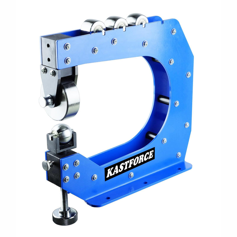 KASTFORCE KF5018 Professional Benchtop English Wheel 12" 305mm Throat Dept Form up to 16 Ga 1.5mm Mild Steel
