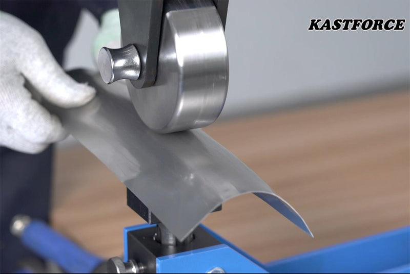 KASTFORCE KF5018 Professional Benchtop English Wheel 12" 305mm Throat Dept Form up to 16 Ga 1.5mm Mild Steel