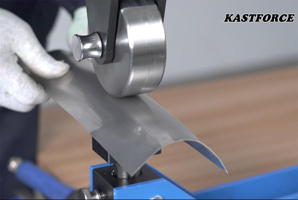 KASTFORCE KF5018 Professional Benchtop English Wheel 12" 305mm Throat Dept Form up to 16 Ga 1.5mm Mild Steel