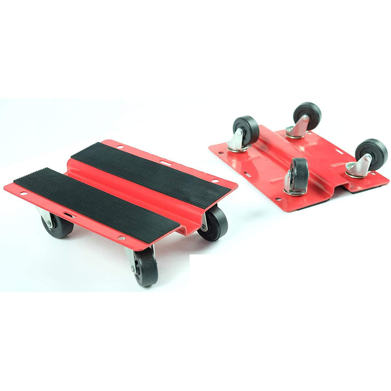 KASTFORCE KF2018 Utility Dolly Kit of Pair 8 inch x 10 inch Steel Dollies Snowmobile