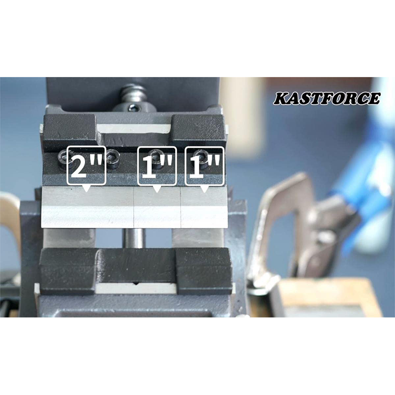 KASTFORCE KF5007 4 Inch 100mm Vise Mount Metal Brake Bender