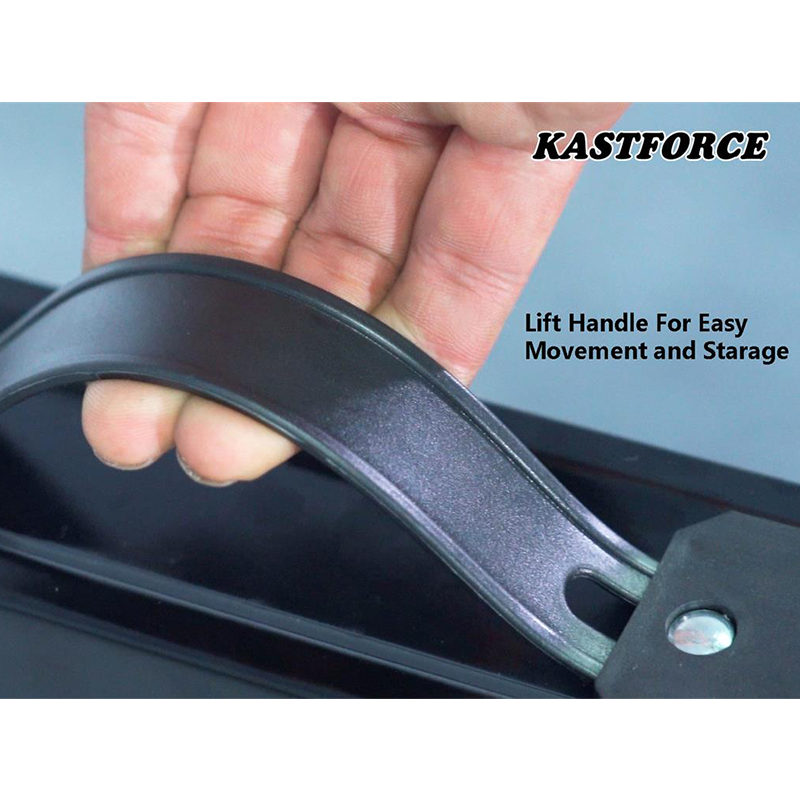 KASTFORCE KF3005 Folding Sawhorse (2-Pack of KF3003) 2200 lb /1000kg capacity Heavy Duty Jobsite Table Stand