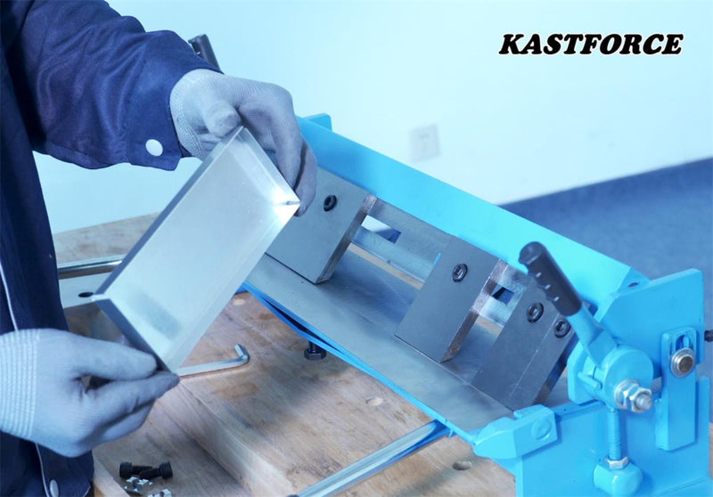 KASTFORCE KF5006 Box and Pan Brake Sheet Metal Folder 24 Inch 20 Ga with 5 Fingers