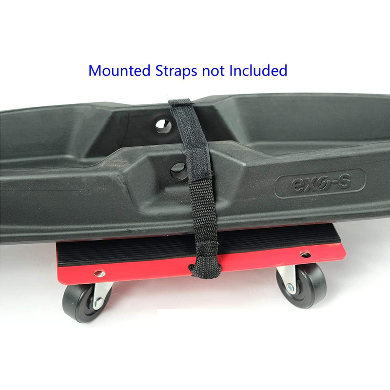 KASTFORCE KF2018 Utility Dolly Kit of Pair 8 inch x 10 inch Steel Dollies Snowmobile